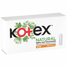 Тампоны Kotex Natural Normal, 16шт