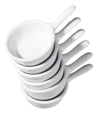 METRO PROFESSIONAL Tapas White Соусник с ручкой, 9.5см x 6шт