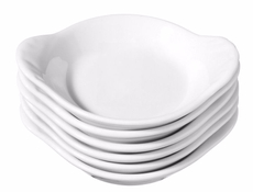 METRO PROFESSIONAL Tapas White Соусник овальный, 9.2см x 6шт