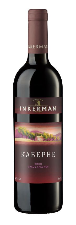 Изображение товара Вино Inkerman Каберне красное сухое 0.7л Крым Россия