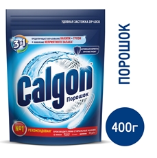 Средство для стиральной машины Calgon 3в1 для смягчения воды и предотвращения образования известкового налета, 400г
