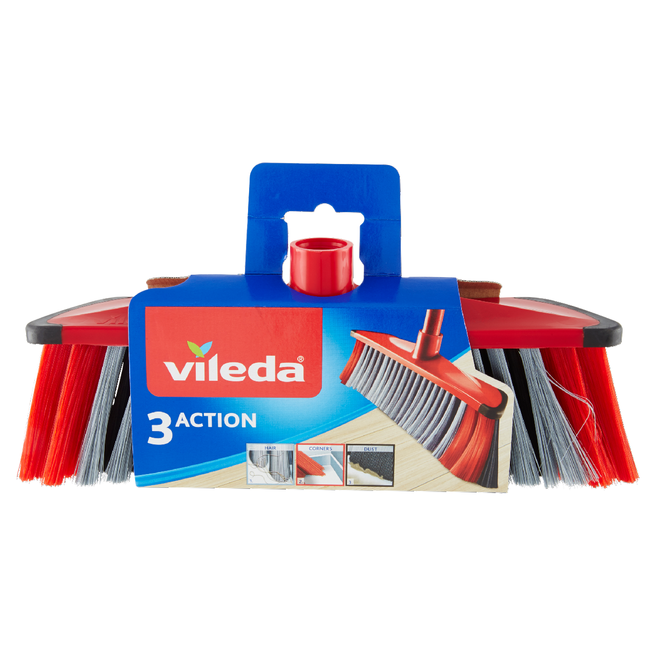 Щетка для пола Vileda 3 Action с телескопической ручкой