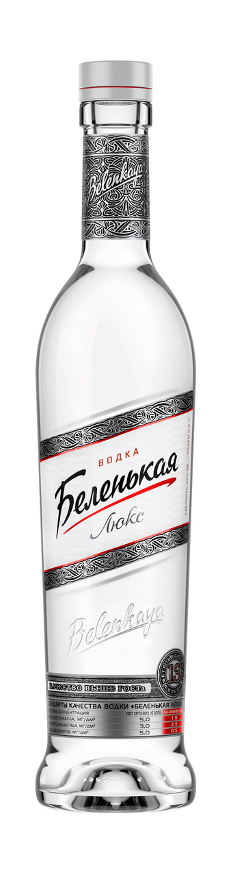 Изображение товара Водка Беленькая Люкс, 0.5л