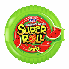 Жевательная резинка Канди клаб Super Roll Ассорти, 10г
