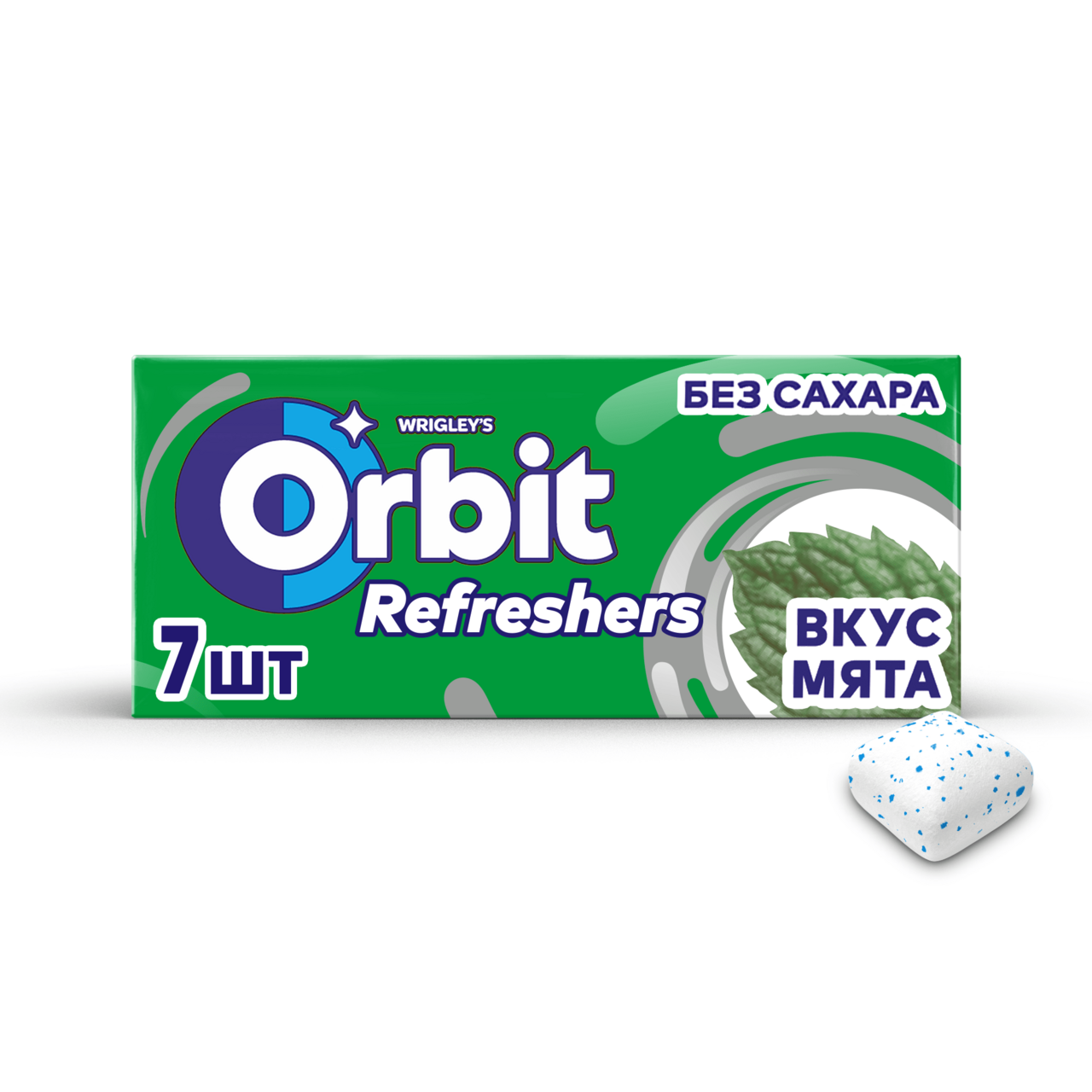 Жевательная резинка Orbit Refreshers мята, 16г купить с доставкой на ...