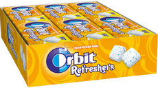 Жевательная резинка Orbit Refreshers тропический микс, 16г x 12 шт