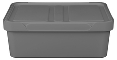 Ящик универсальный с крышкой Эконова 12л, 38 х 27.6 х 14см