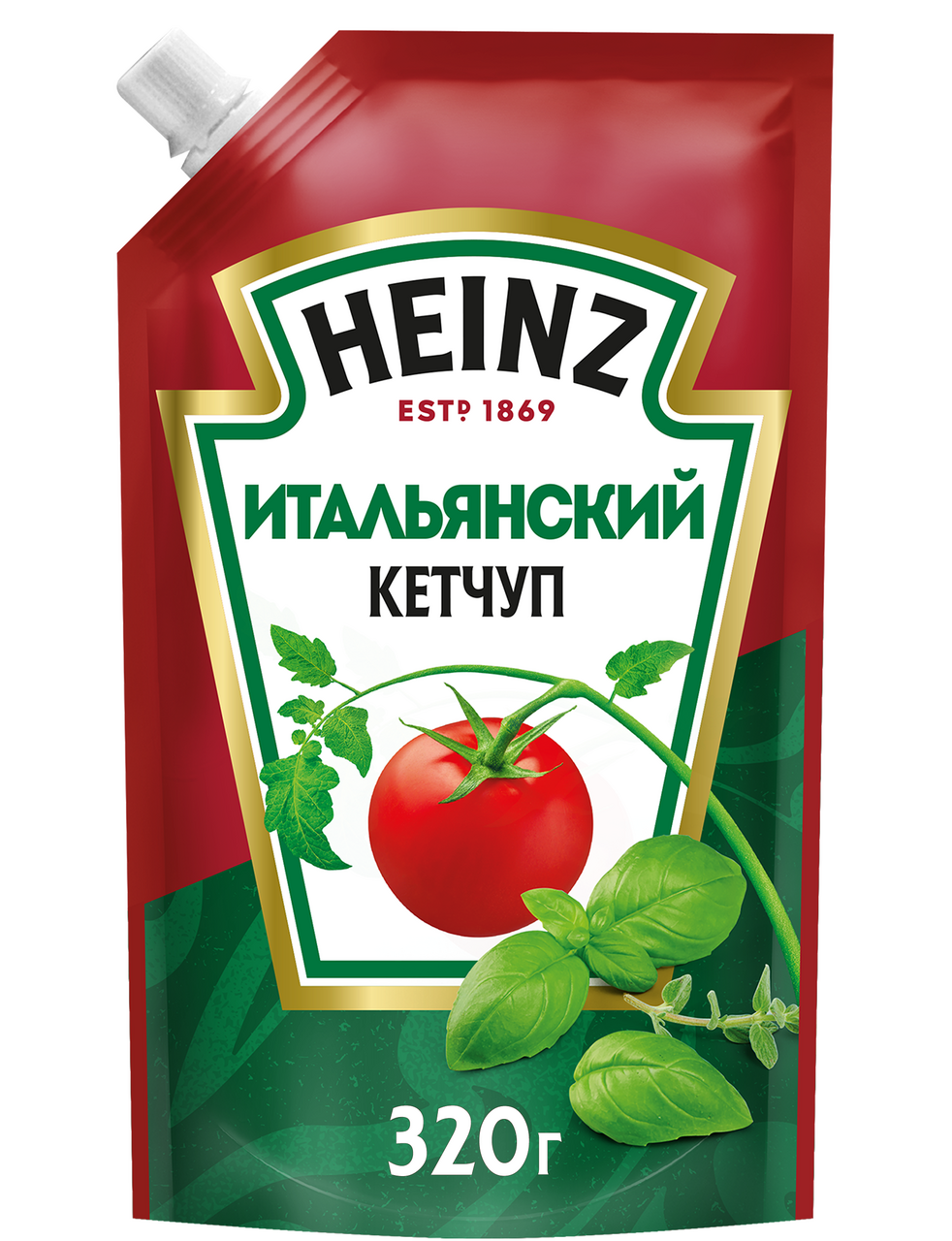 Кетчуп Heinz Итальянский, 320г купить с доставкой на дом, цены в  интернет-магазине