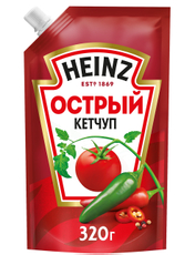 Кетчуп Heinz Острый, 320г