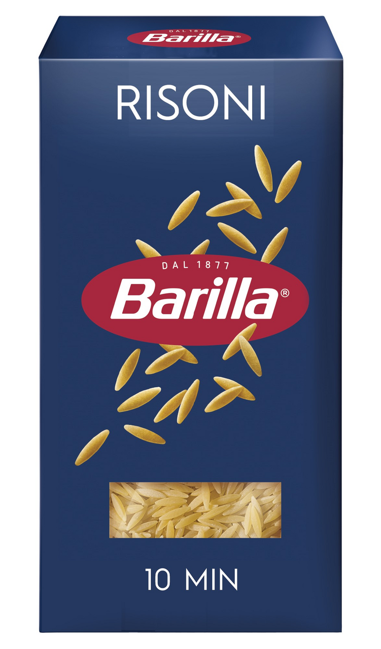 Макаронные изделия Barilla Risoni n.26 из твёрдых сортов пшеницы, 450г  купить с доставкой на дом, цены в интернет-магазине