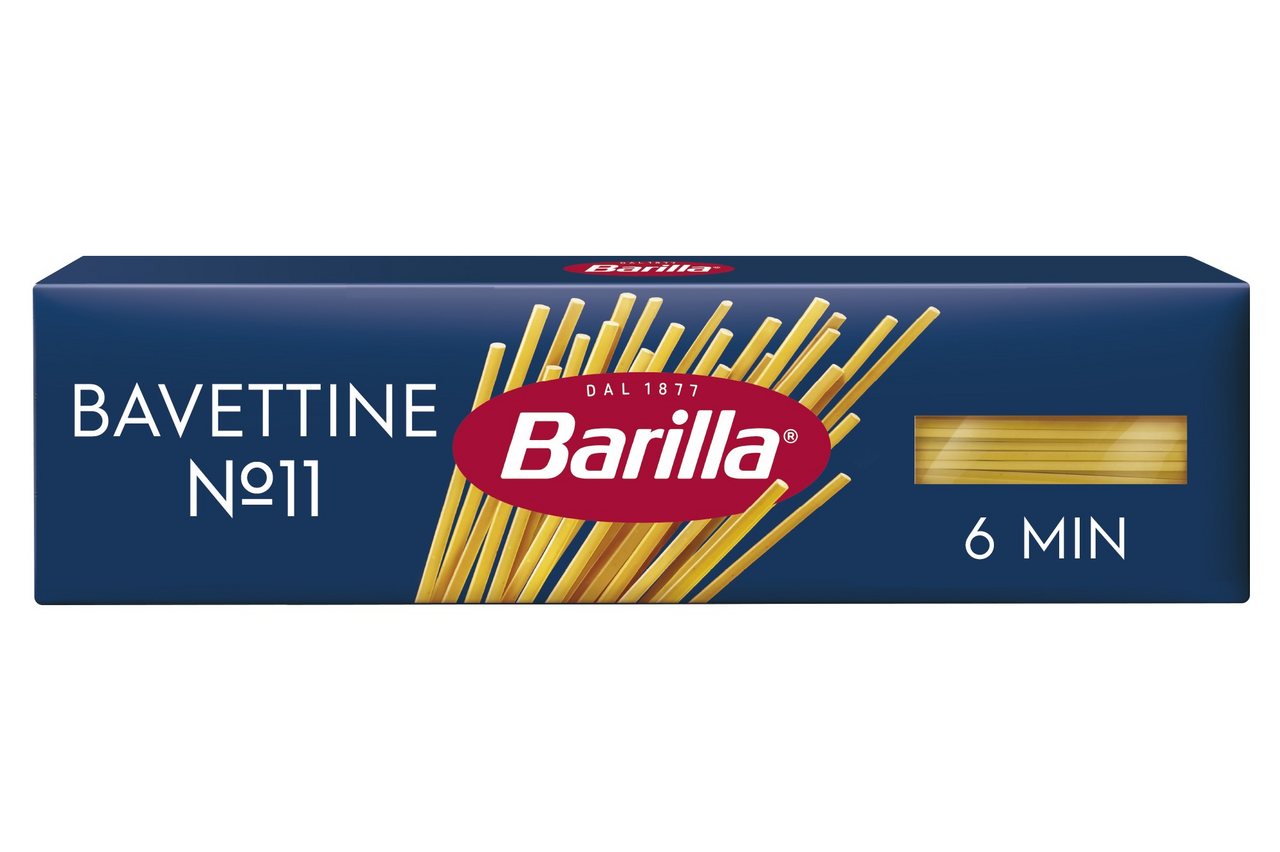 Изображение товара Макароны спагетти Barilla Bavettine №11 высший сорт, 450г