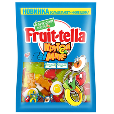 Мармелад жевательный Fruittella Крутой микс с фруктовым соком, 850г