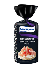Хлебцы Мистраль рис басмати с диким рисом, 100г