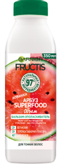 Бальзам для волос Garnier Fructis Superfood арбуз для тонких волос, 350мл