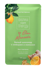 Шоколад Фабрика природы гречишный с имбирем и лимоном, 20г