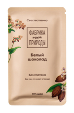 Шоколад Фабрика природы гречишный белый, 20г