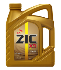 Масло моторное синтетическое Zic X9 LS 5W-30, 4л