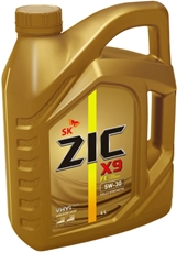 Масло моторное синтетическое Zic X9 FE 5W-30, 4л