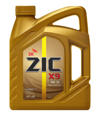 Масло моторное синтетическое Zic X9 5W-30, 4л