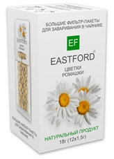 Напиток чайный Eastford Цветки ромашки (1.5г х 12шт), 18г