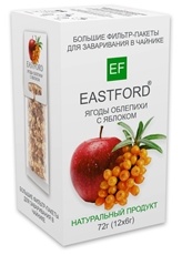 Напиток чайный Eastford Ягоды облепихи с яблоком (6г х 12шт), 72г