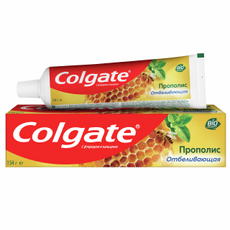 Зубная паста Colgate Прополис отбеливающая с натуральными ингредиентами для бережного отбеливания зубов, 100мл