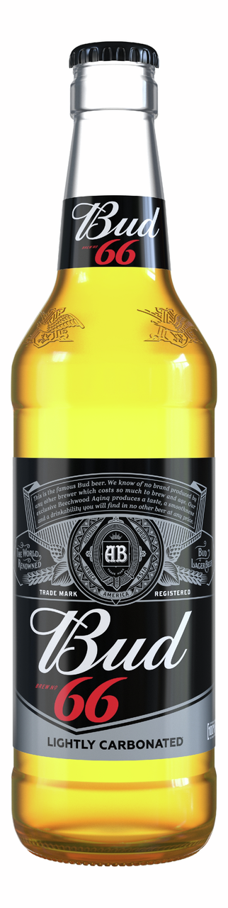 Пиво Bud 66, 0.44л
