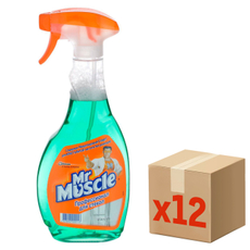 Средство чистящее Mr. Muscle Для стекол, 500мл x 12 шт