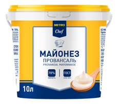 METRO Chef Майонез Провансаль 78%, 10л