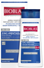 Шампунь Bioblas с пиритионом цинка против перхоти и выпадения, 360мл