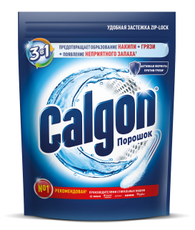 Средство для стиральной машины Calgon 3в1 для смягчения воды и предотвращения образования известкового налета, 1.5кг
