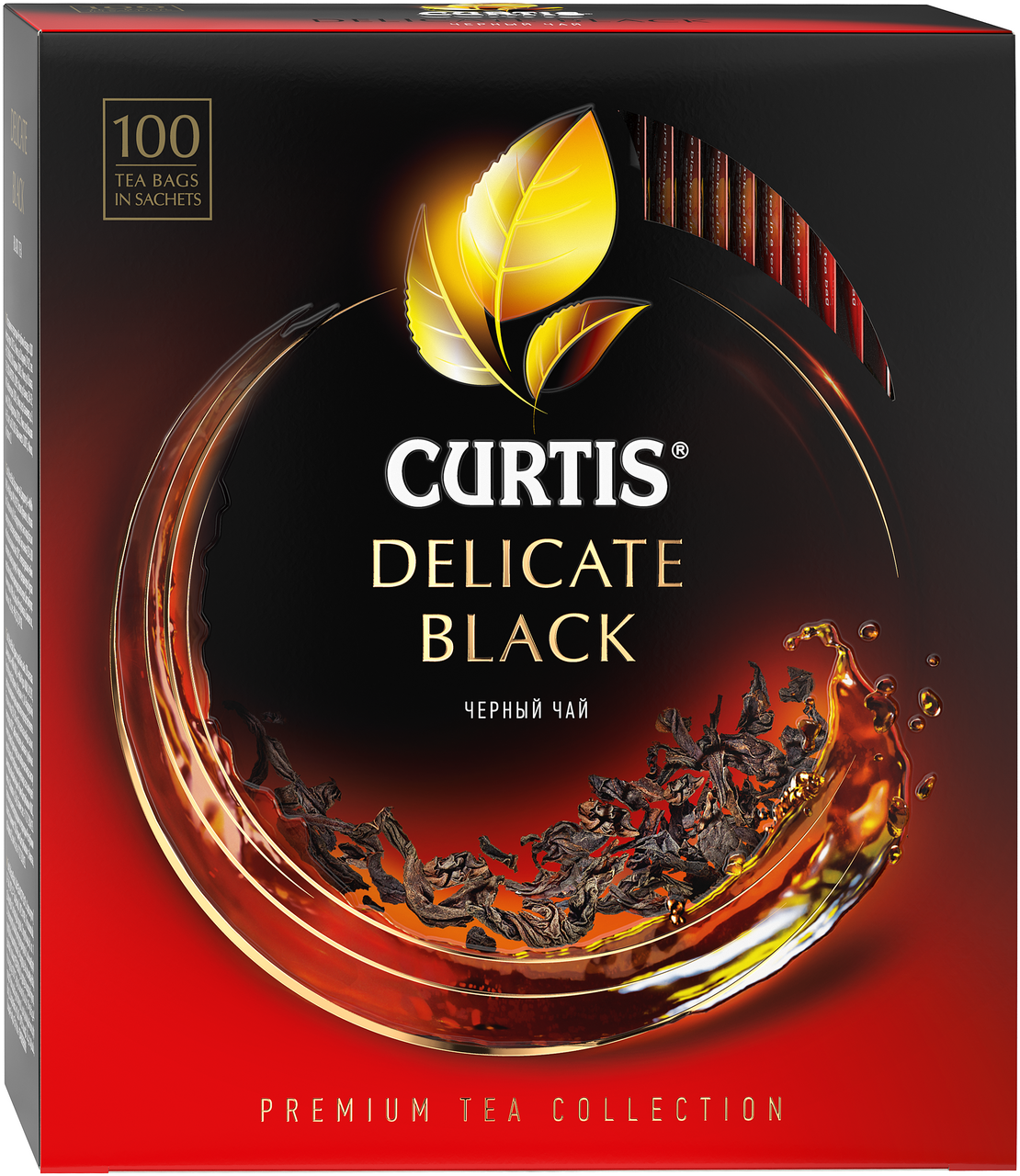 Изображение товара Чай Curtis Delicate Black черный мелколистовой (1.7г х 100шт), 170г