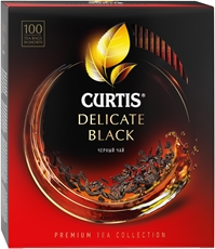 Чай Curtis Delicate Black черный мелколистовой (1.7г х 100шт), 170г