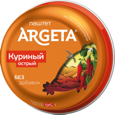 Паштет куриный Argeta острый, 95г