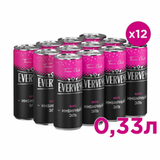 Напиток Evervess Имбирный эль газированный, 330мл x 12 шт
