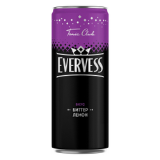 Напиток Evervess Горький Лимон газированный, 330мл
