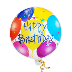 Шар фольгированный Fiolento Happy Birthday Веселая вечеринка