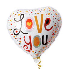 Шар фольгированный Fiolento I love you Веселая вечеринка