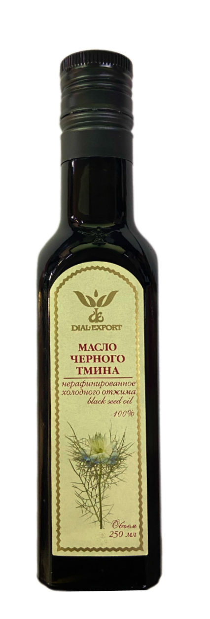 Изображение товара Масло черного тмина DIAL-EXPORT нерафинированное, 250 мл