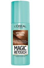 Спрей тонирующий L'Oreal Paris Magic Retouch 6 Красное дерево, 75мл