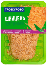 Шницель куриный Троекурово рубленый охлажденный в лотке, 350г