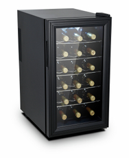 METRO PROFESSIONAL Шкаф холодильный JC-48 стеклянная дверца однокамерный сенсорное управление черный, 42.5 х 77.4 х 60см