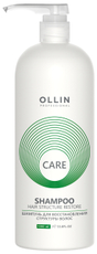 Шампунь Ollin Professional для восстановления структуры волос, 1л