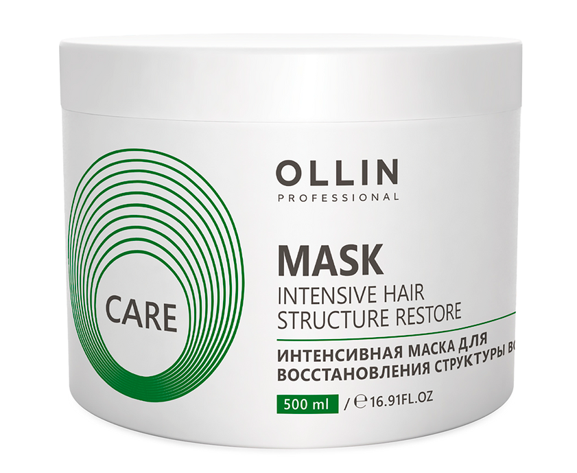 Изображение товара Маска для волос Ollin Professional Intensive Mask 500мл для восстановления и увлажнения