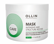 Маска для волос Ollin Professional Intensive Mask для восстановления структуры, 500мл