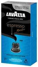 Кофе в капсулах Lavazza Espresso Dek без кофеина для кофемашин Nespresso 10шт, 58г