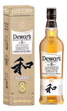 Виски шотландский Dewar's Japanese Smooth 8 лет в подарочной упаковке, 0.7л