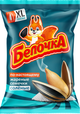 Семечки подсолнечные Белочка XL соленые, 300г