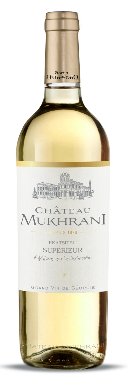 Изображение товара Вино Chateau Mukhrani Rkatsiteli Superieur белое сухое, 0.75л