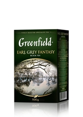 Чай Greenfield Earl grey fantasy черный с бергамотом, 100г